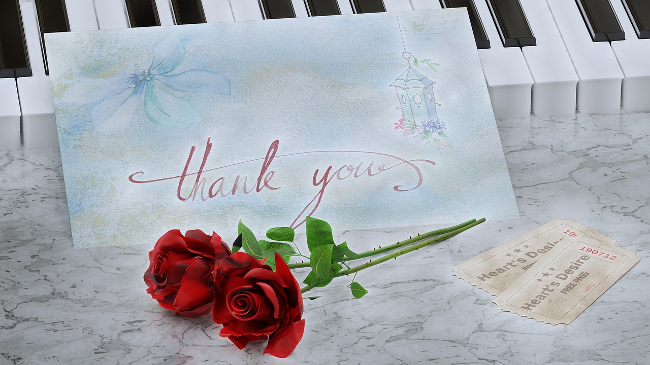 Thank You Roses Map Piano