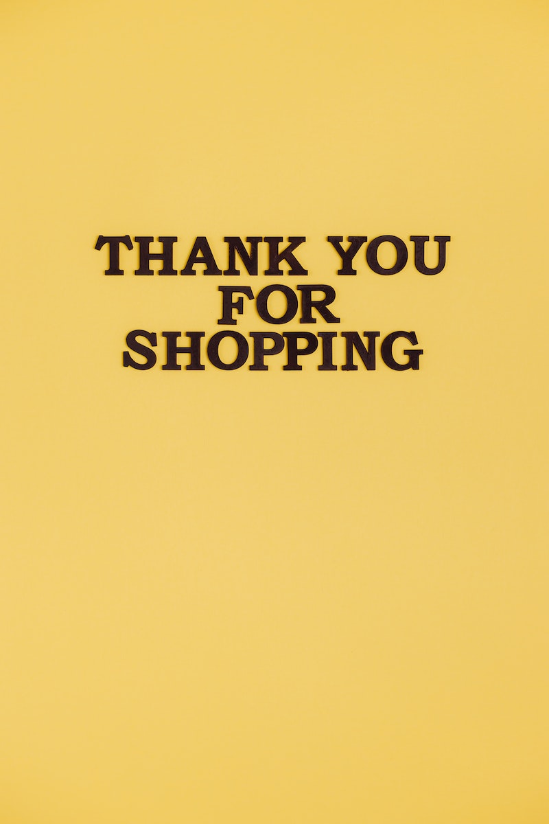 Thank you for shopping